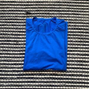 🌿Patagonia Mens Short Sleeve Blue Base Layer Common Threads Shirt S